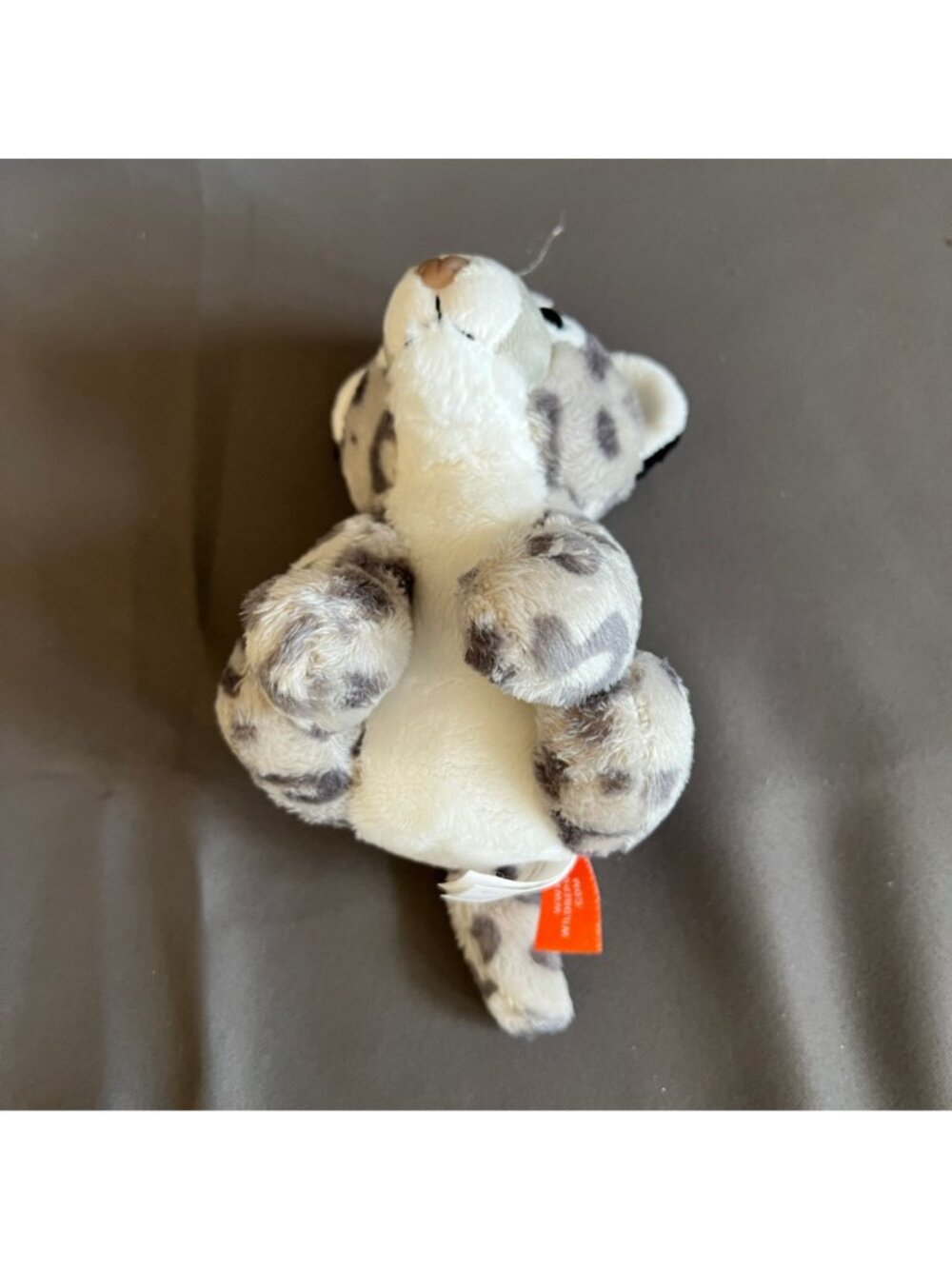 Wild Republic Arctic Fox & Snow Leopard Stuffed Animal Plush Toy Pair Soft & Cud - Picture 5 of 6